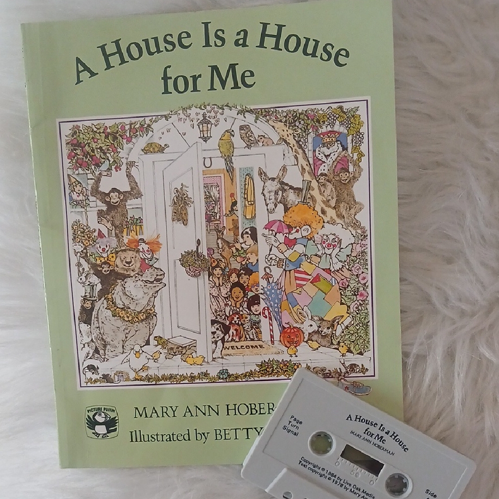A House Is a House for Me Book and Cassette
